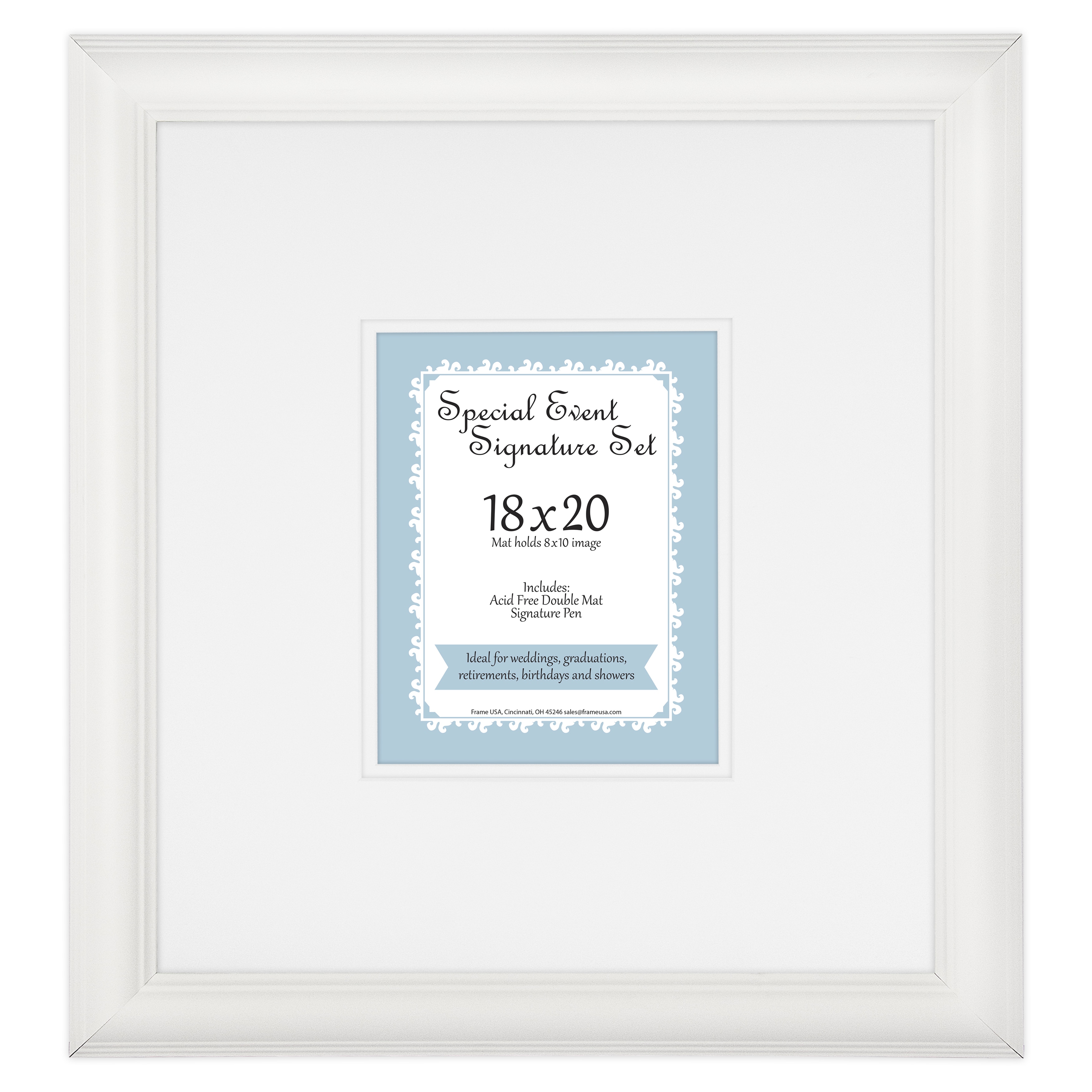 Wedding Mat And Frame For Signatures Signature Mat Wedding Frame Anniversary Frame Birthday Frame Signature Frame Mat Home Living Frames Displays