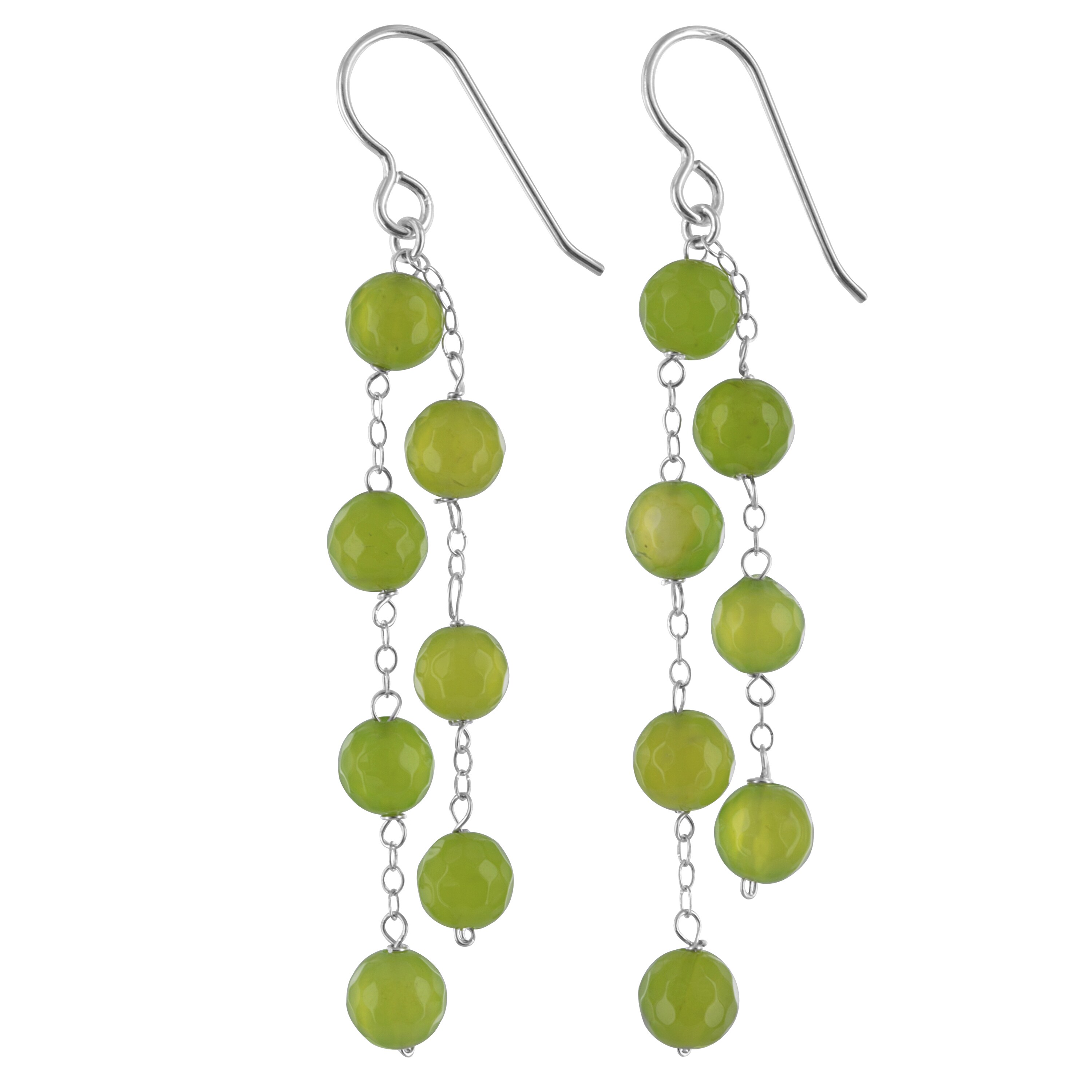 green agate jewelry