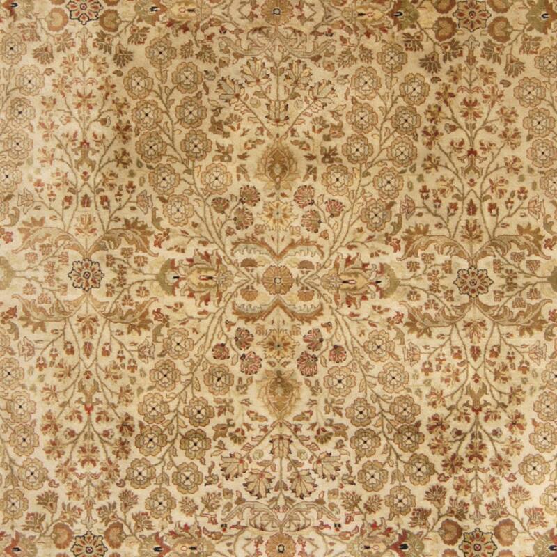 HERAT ORIENTAL Handmade One-of-a-Kind Kerman Wool Rug - 7'9 x 10'