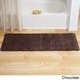 preview thumbnail 2 of 7, Windsor Home Microfiber Nonslip Memory Foam Bathmat Brown