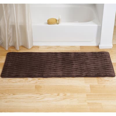 Windsor Home Microfiber Nonslip Memory Foam Bathmat