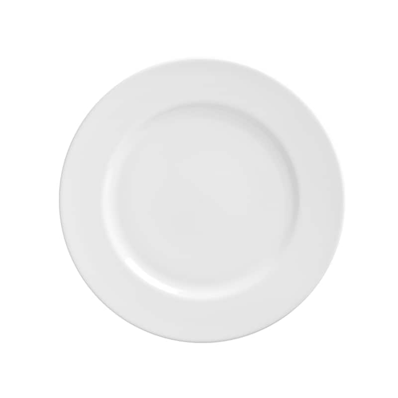 10 Strawberry Street Royal White Luncheon Plate Set of 6