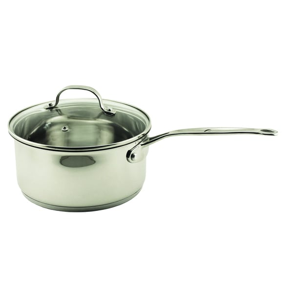 EarthChef Premium Glass Covered 1.5 Quart Saucepan/Glss Lid. Opens flyout.