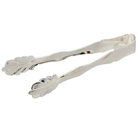 Heim Concept 7-inch Silver Plated Ice Tongs