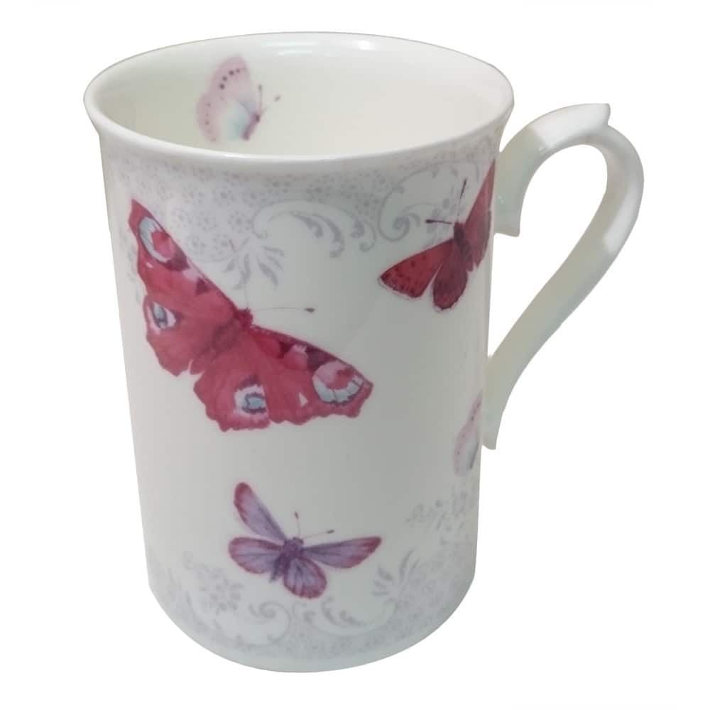 Roy Kirkham Anne Mug - Butterfly Set of 6