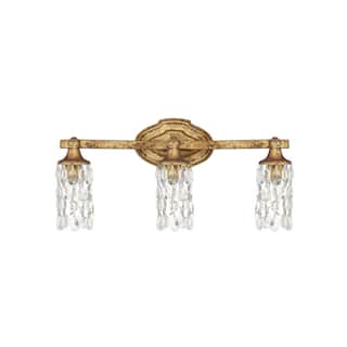 Blakely 3-light Antique Gold Bath/Vanity Light