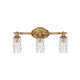 preview thumbnail 1 of 0, Blakely 3-light Antique Gold Bath/Vanity Light