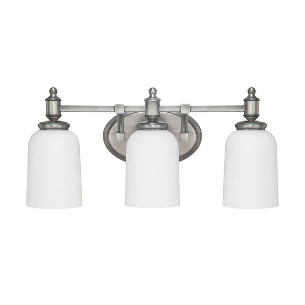 Capital Lighting Covington Collection 3 Light Antique Nickel Capital Lighting Covington Collection 3 Light Antique Nickel Bath Vanity