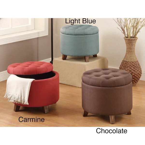 nursery storage ottoman