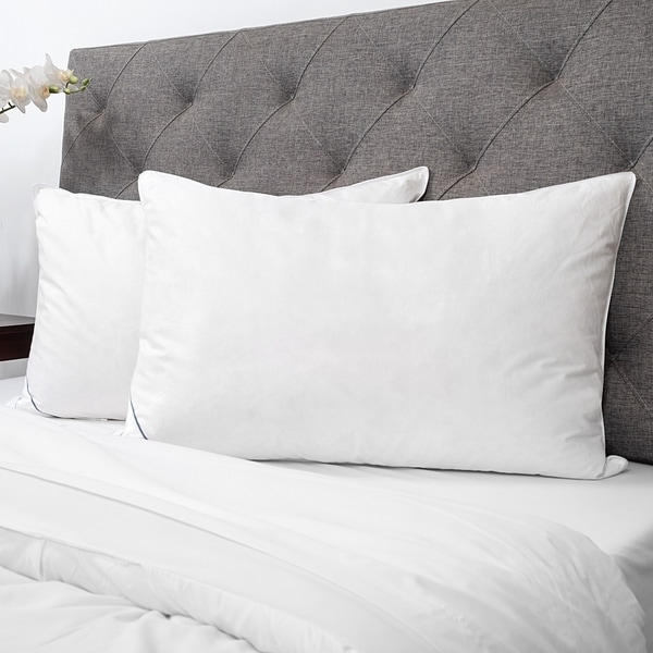 white pillows