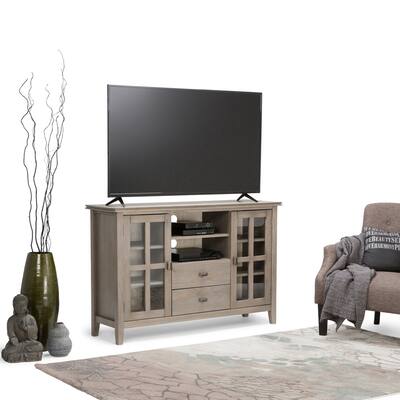 Buy Grey Glass Doors Tv Stands Entertainment Centers Online At