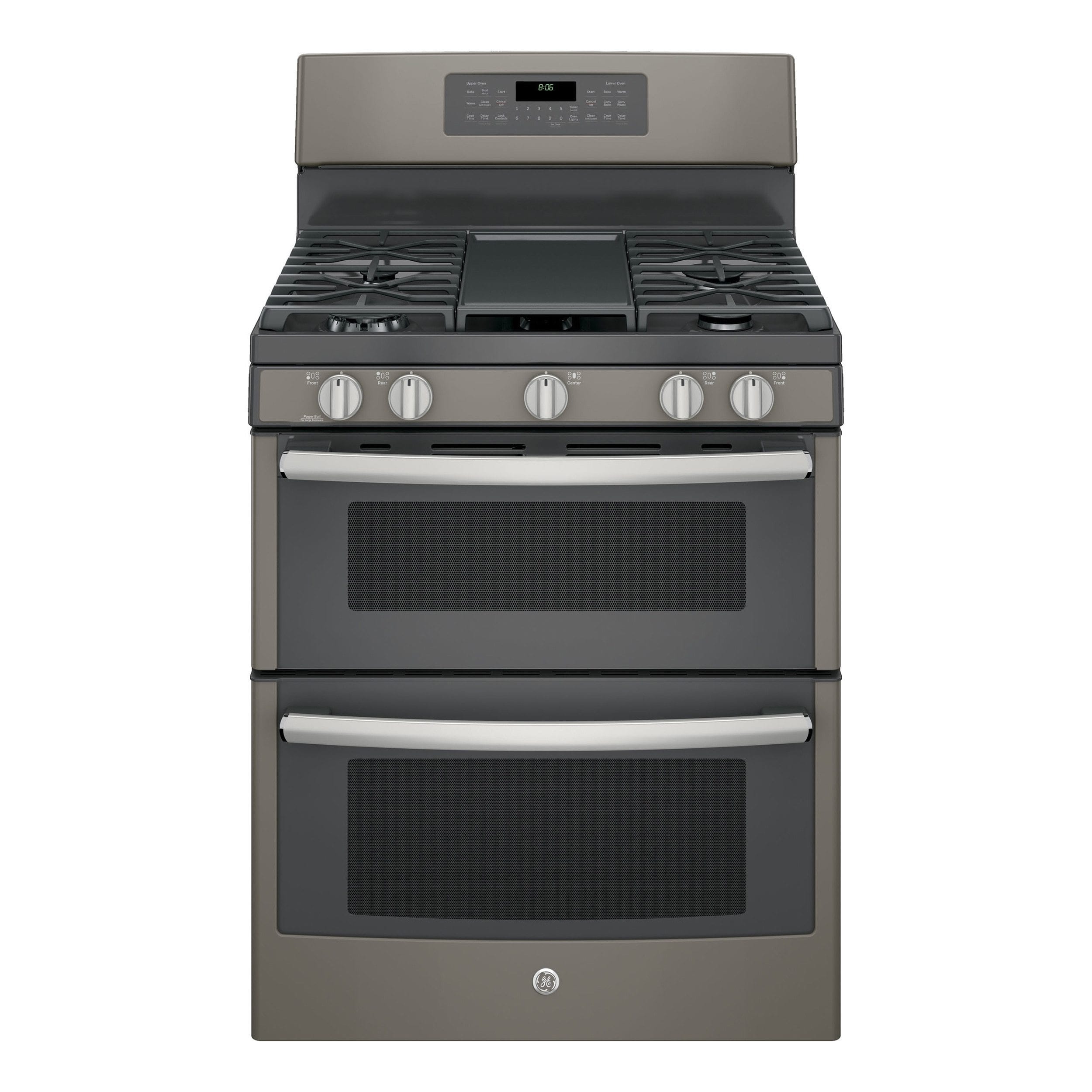 ge double oven freestanding range