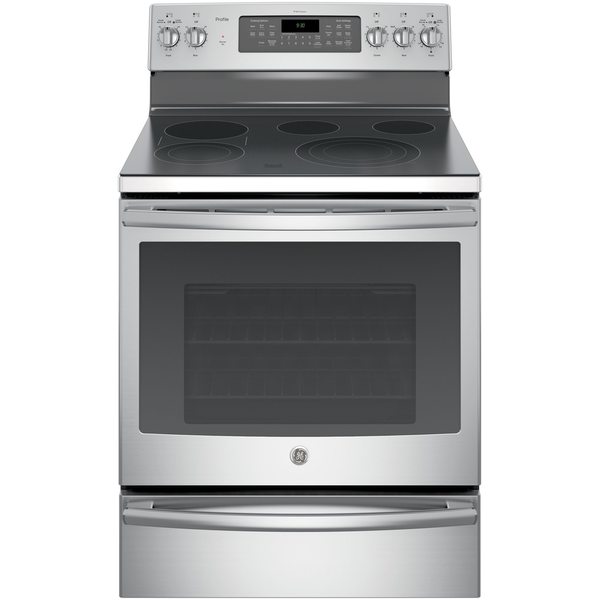 Shop GE Profile 30-inch Free-standing Electric Convection Range with ...