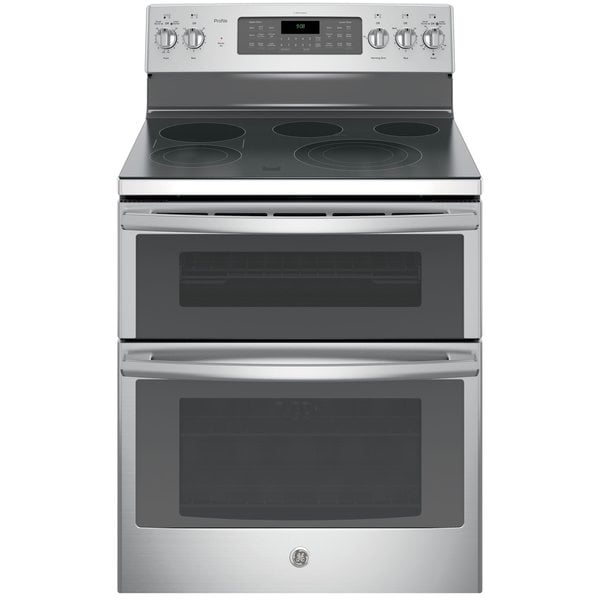 Shop GE Profile 30-inch Free-standing Double Oven Convection Range ...