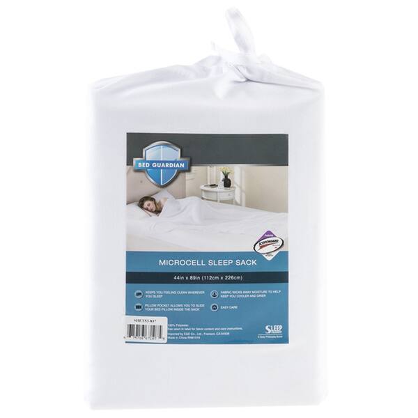 Bed Guardian by Sleep Philosophy Sleep Sack Treated with 3M Scotchgard