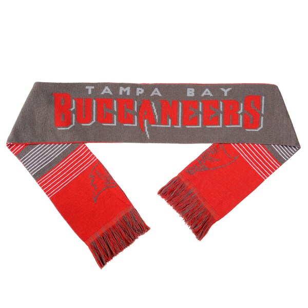 Forever Collectibles NFL Tampa Bay Buccaneers Split Logo Reversible Scarf