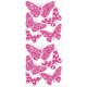 preview thumbnail 2 of 1, RoomMates Flocked Butterfly Giant Wall Decals