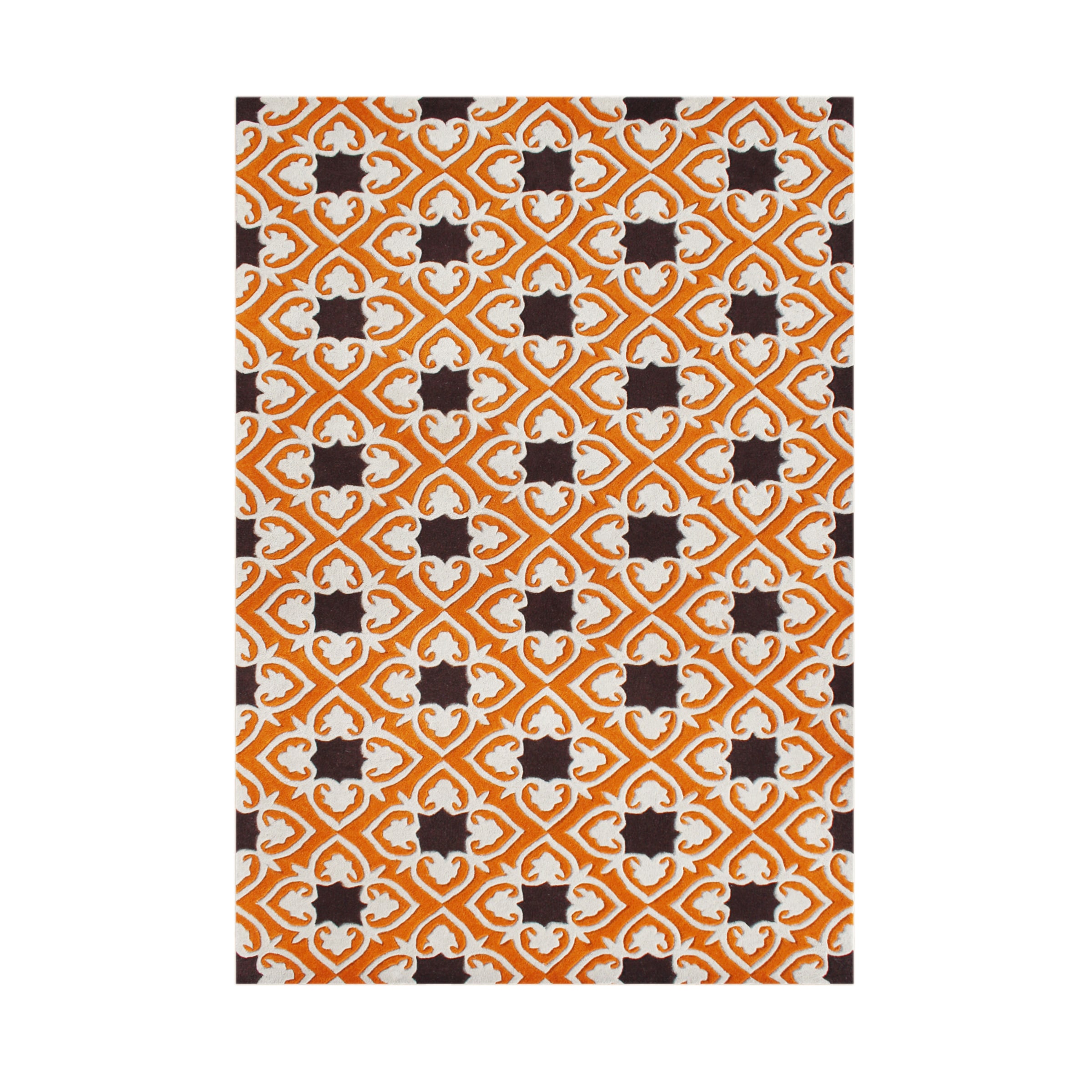 Alliyah Handmade Coral Rose New Zealand Blend Wool Rug (5' x 8') - 5' x 8'