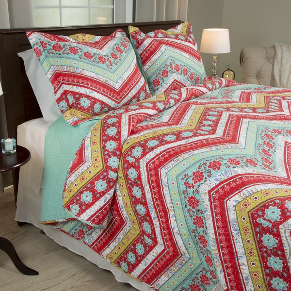 Windsor Home Zina 3-piece Quilt Set