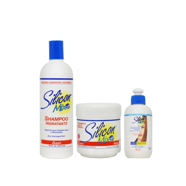 Shop Silicon Mix Hydrating Shampoo, Conditioner and Treatment Cream 3