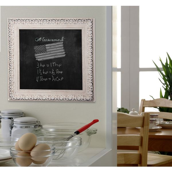 American Made Rayne French Victorian White Blackboard/Chalkboard