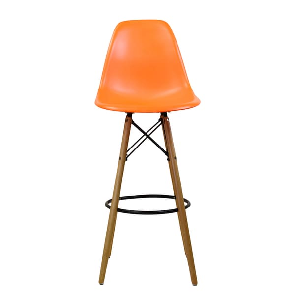 Orange bar outlet stools for sale