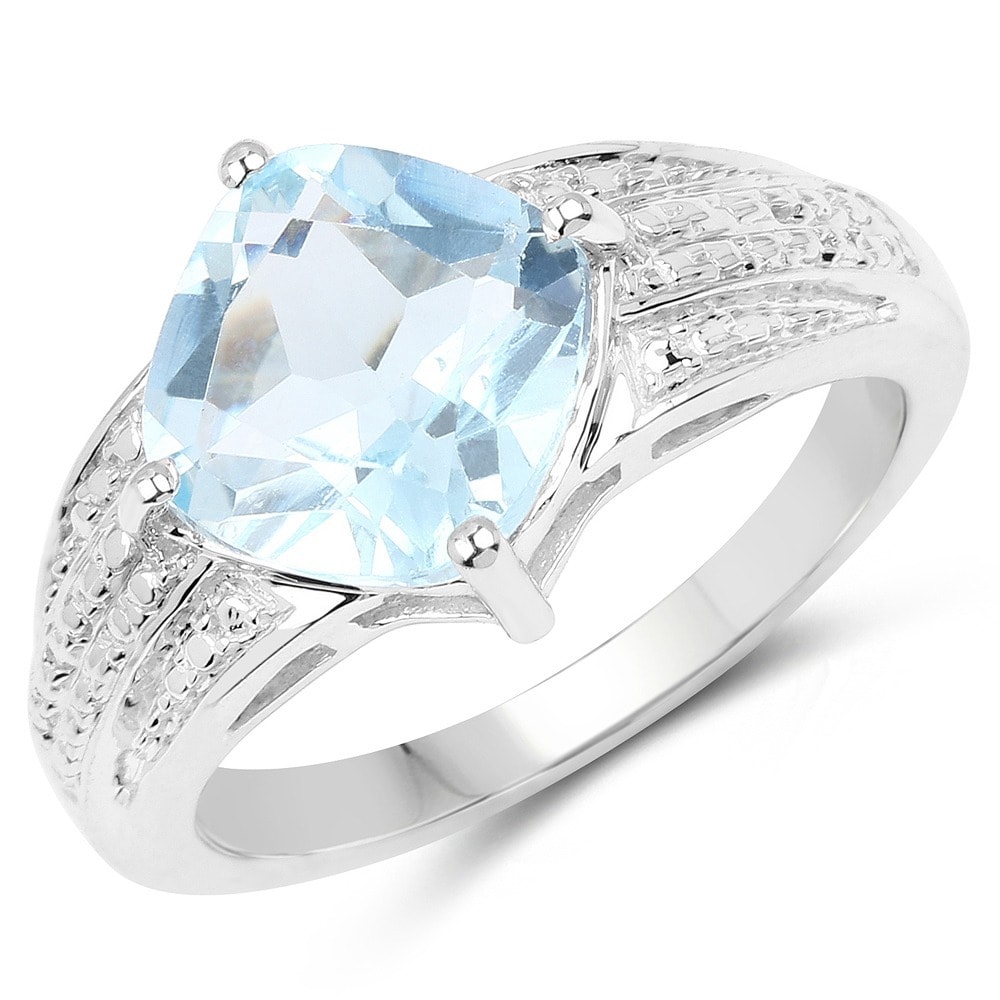 topaz heart ring