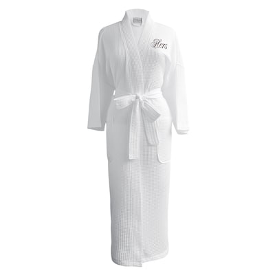 Conrad Egyptian Cotton Hers Waffle Spa Robe