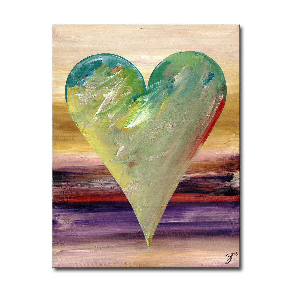 'Istanbul' Heartwork Wrapped Canvas Wall Art