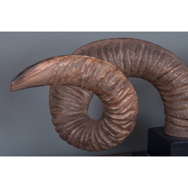 East At Main S Jeanerette Decorative Bull Horn Decor Overstock 10627303