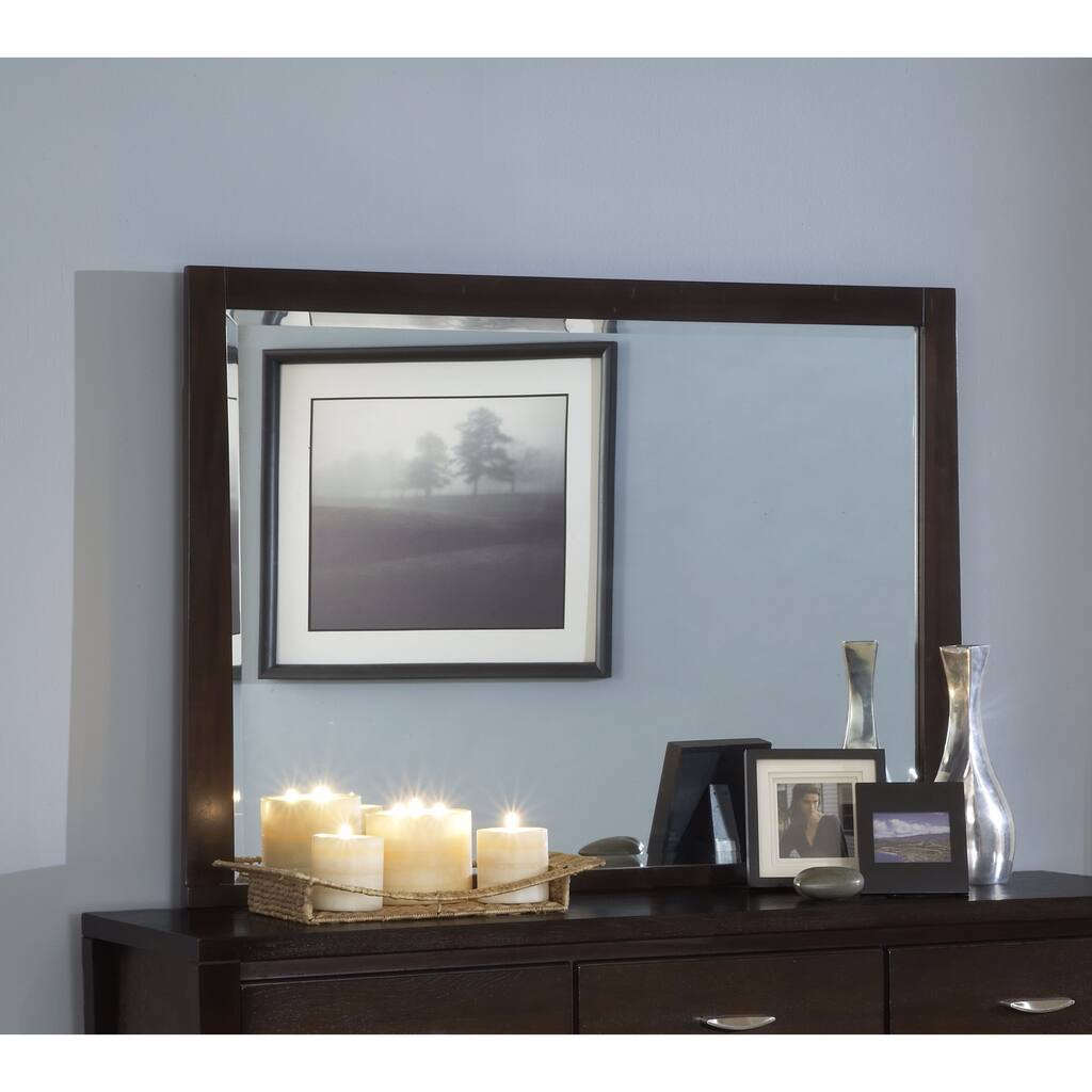 Tapered Frame Landscape Mirror
