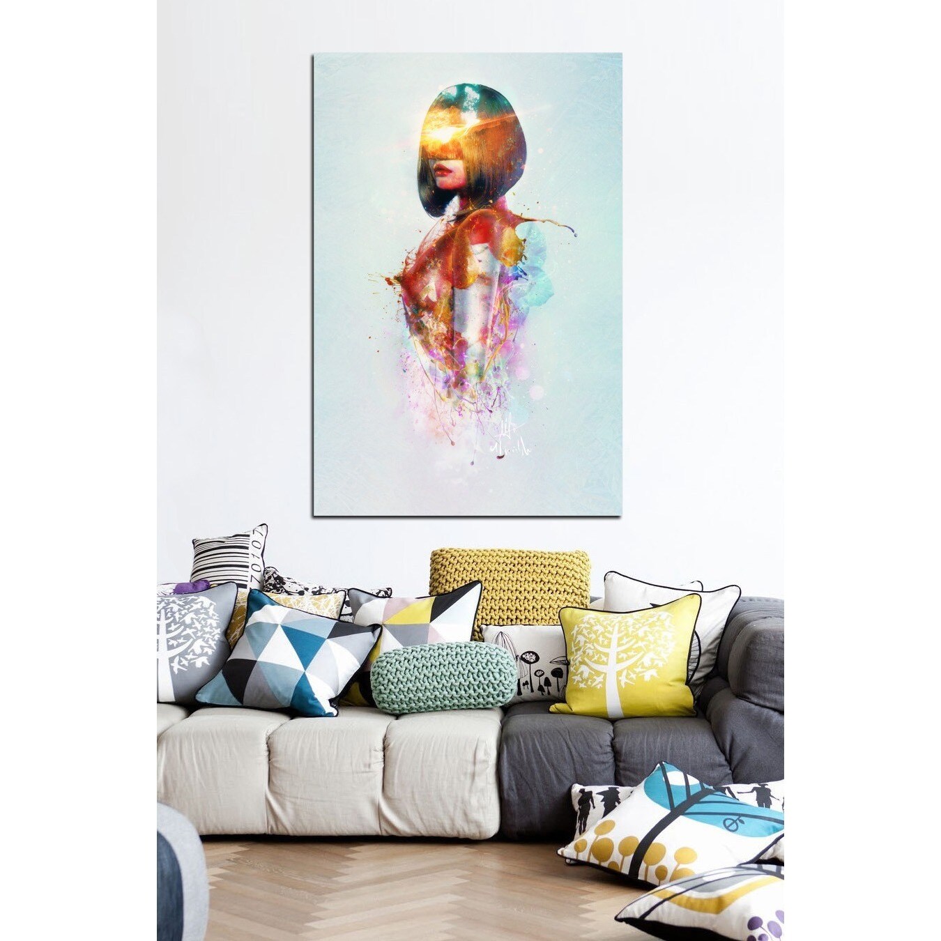 Giclee Canvas Wall Art Deja Vu by Mario Sanchez Nevado