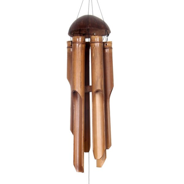 Handmade Bamboo Coconut Shell Natural Melos Wind Chimes Bamboo Coconut Shell Natural Melos Wind Chimes