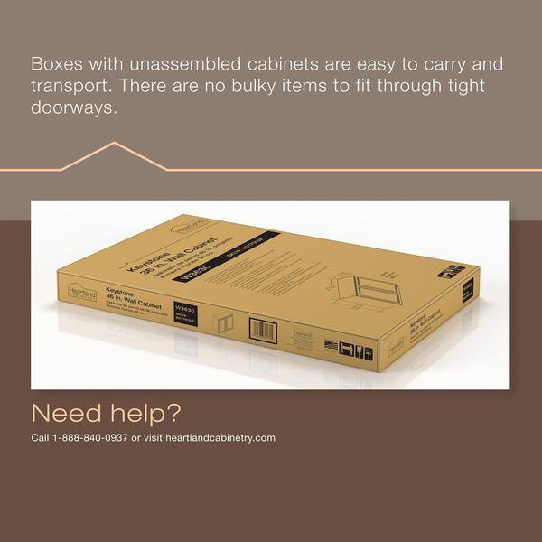 Shop Altra Heartland Cabinetry Keystone 12 Inch 1 Drawer Door