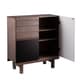 preview thumbnail 4 of 6, SEI Furniture Chaz Modern Anywhere Buffet Cabinet