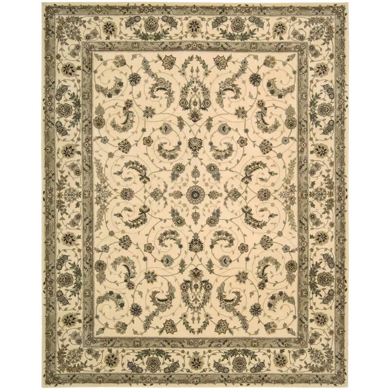 Nourison Renaissance Area Rug - 5' x 8' - Ivory - Runner/Rectangle