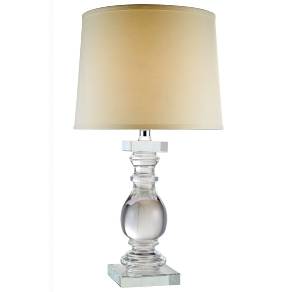 Elegant Lighting Regina Collection TL1007 Table Lamp with Chrome Finish