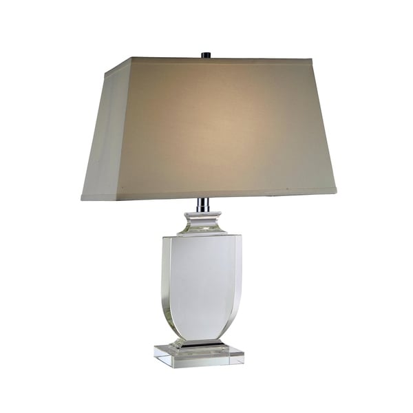 Elegant Lighting Regina Collection TL1006 Table Lamp with Chrome Finish