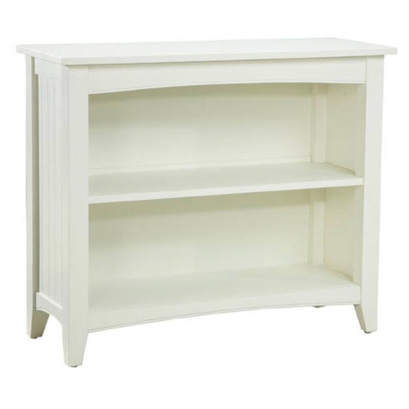 Copper Grove Daintree Bookcase with Two Shelves - Ivory