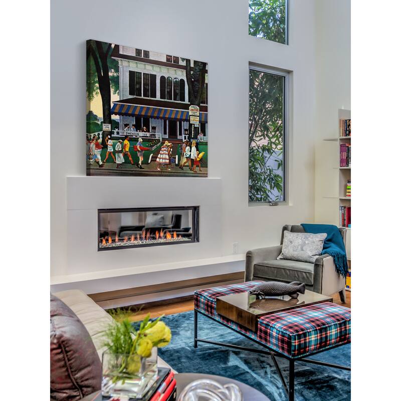 Marmont Hill - 'Inn in Ogunquit' by John Falter Painting Print on Canvas