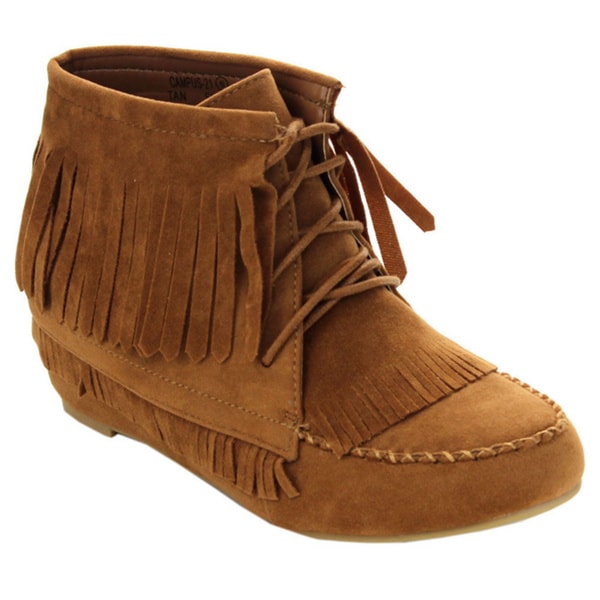 ladies lace up moccasin shoes