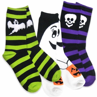 Halloween Women's Crew Socks 2 Pack, My Costume, Too Cute to Spook ...