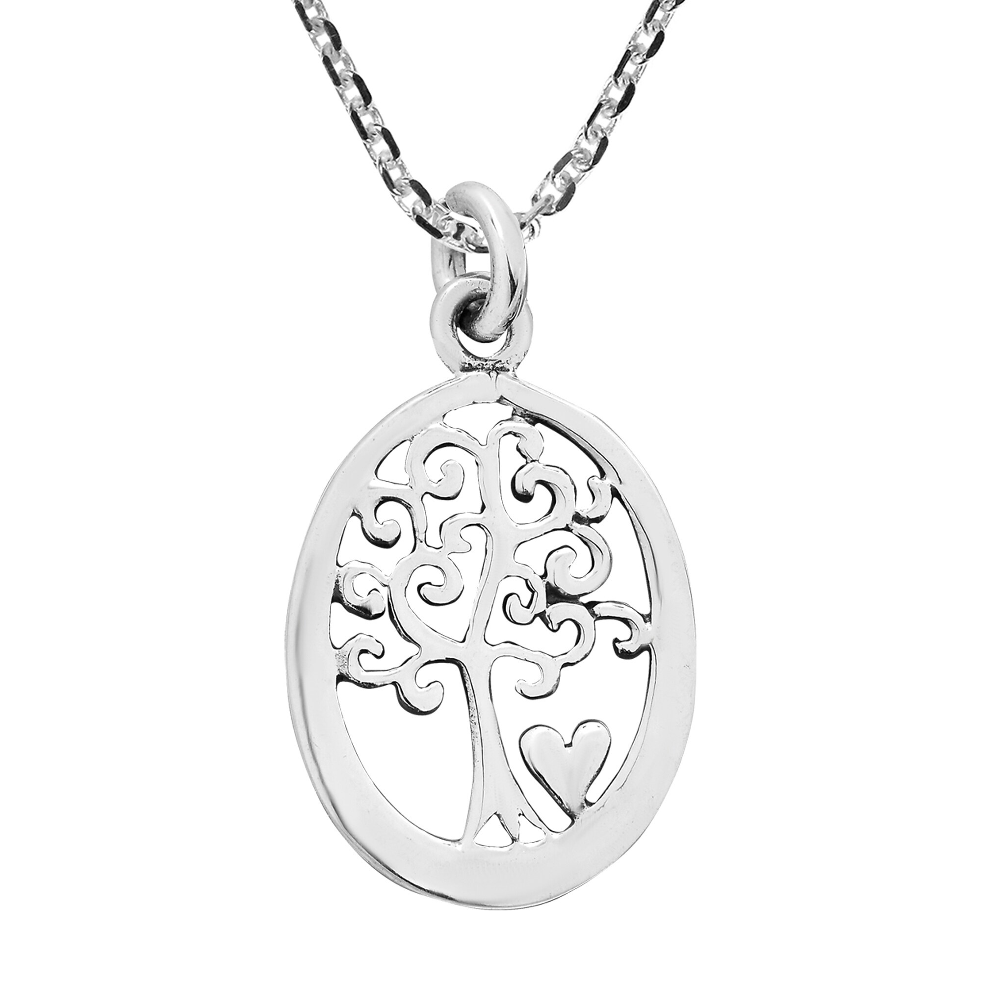 925 Sterling Silver Tree of Life Pendant Necklace Gift Idea NEW Design
