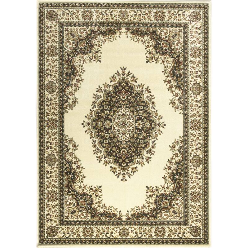 Admire Home Living Amalfi Traditional Oriental Medallion Area Rug