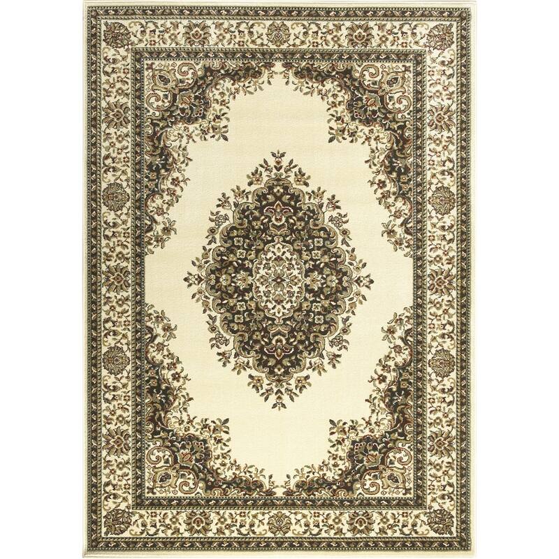 Admire Home Living Amalfi Traditional Oriental Medallion Area Rug