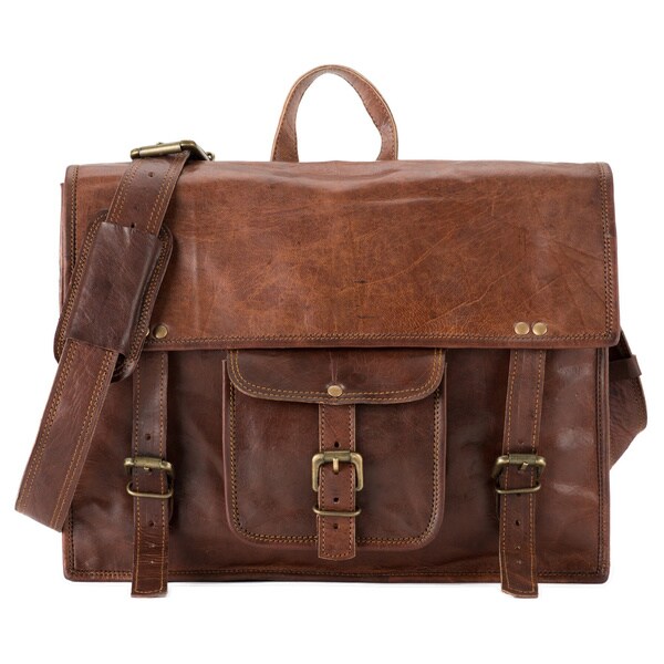 Shop Satch and Fable BSLP Horizontal Leather Back Pack - Free Shipping ...