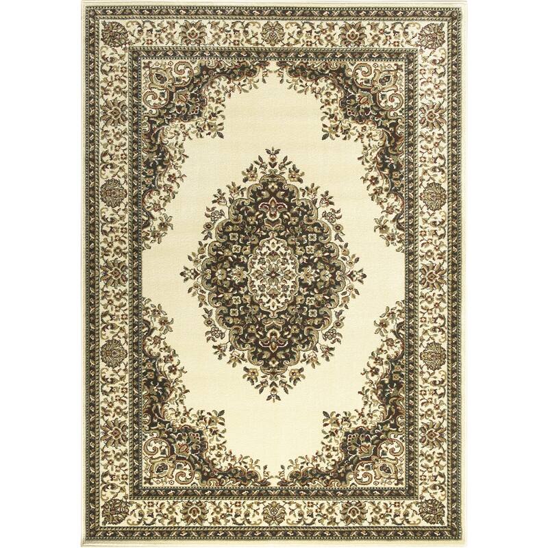 Admire Home Living Amalfi Traditional Oriental Medallion Area Rug