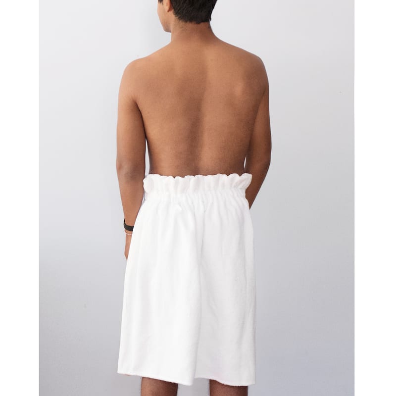 Belmond 100 Cotton Groom Terry Bath Wrap