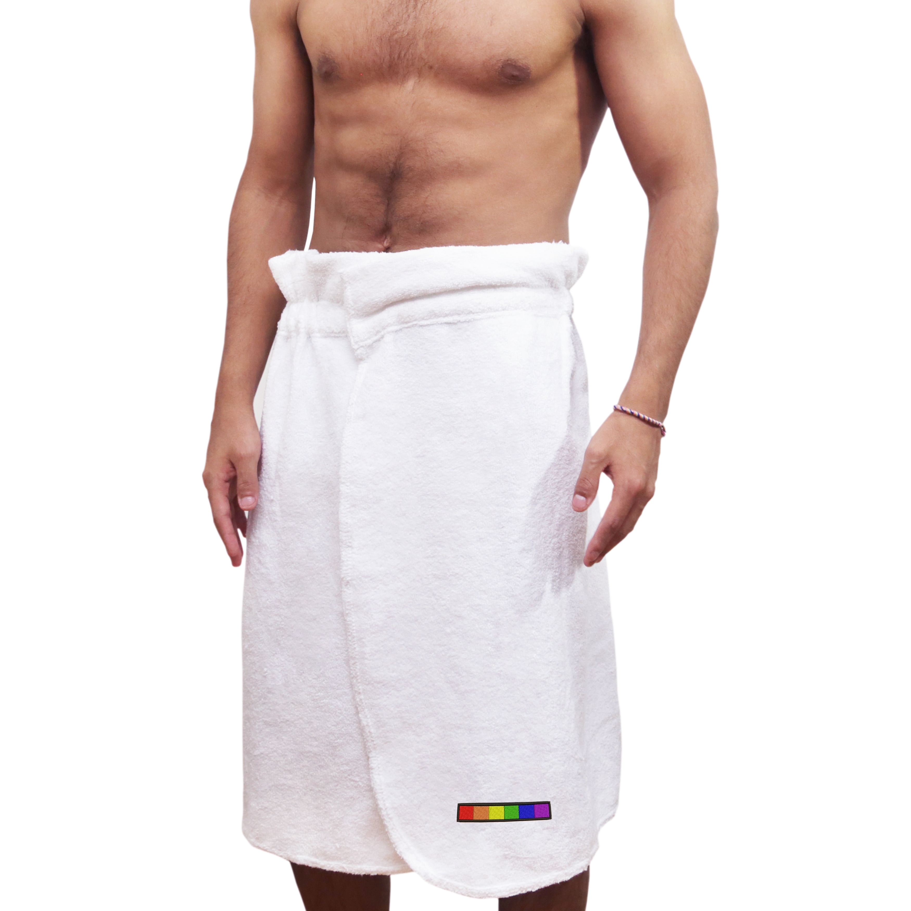 Men s Belmond LGBT Bath Wrap Flag Bed Bath Beyond 10631412