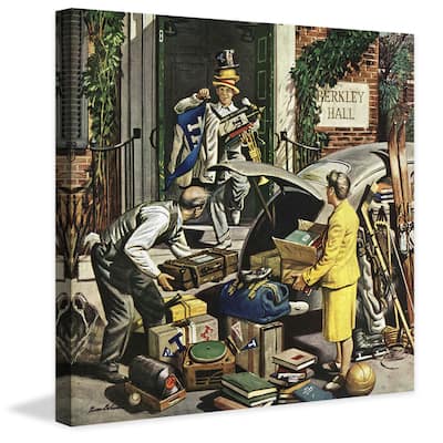Marmont Hill - Returning Home From College by Stevan Dohanos Painting Print on Canvas